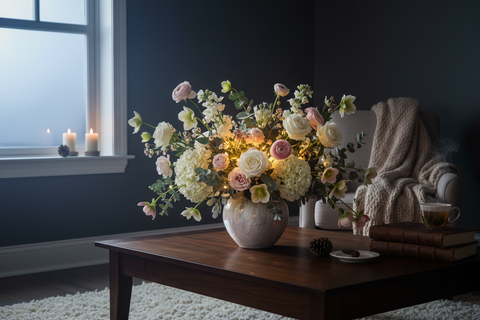 Comment apporter de la lumière à la maison en plein hiver grâce aux fleurs