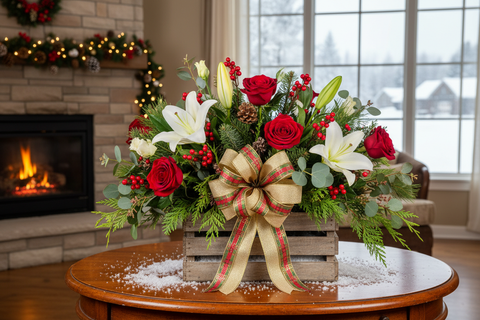 🎄 Bouquets cadeaux de Noël à Gatineau et dans l’Outaouais : le cadeau parfait pour les Fêtes