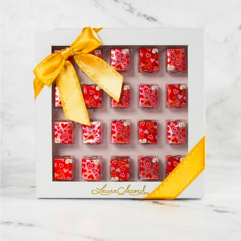 Coffret de chocolats au lait avec centre au caramel – 326g format cadeau"