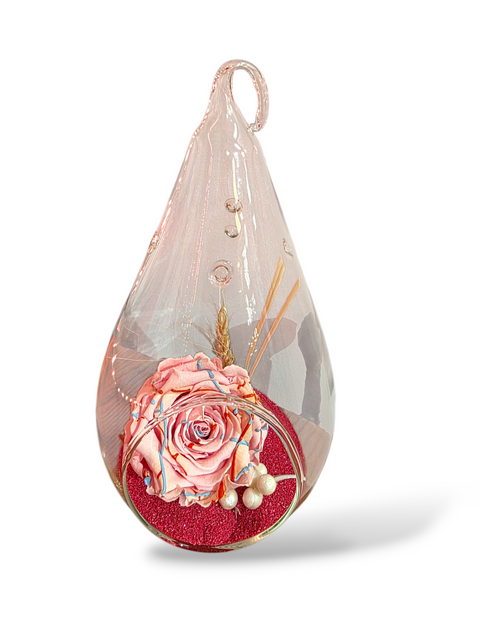 Rose éternelle rouge