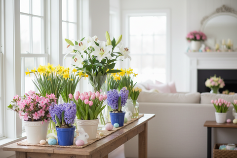 Fleurs de Pâques : quelles fleurs choisir pour décorer la maison au printemps ?