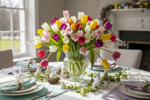 Tulipes : la fleur parfaite pour célébrer le printemps et Pâques