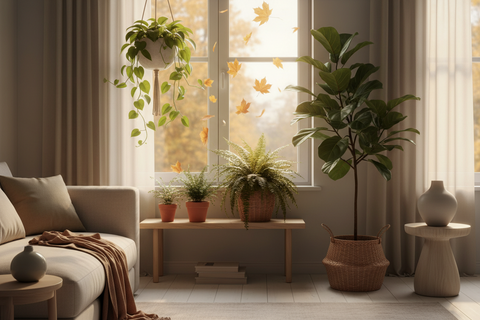 Comment prendre soin de ses plantes d’intérieur en automne : 7 conseils essentiels