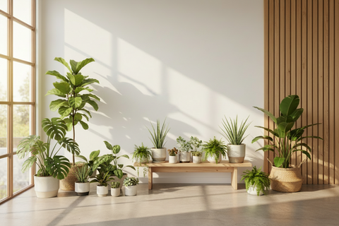Plantes pour espaces lumineux