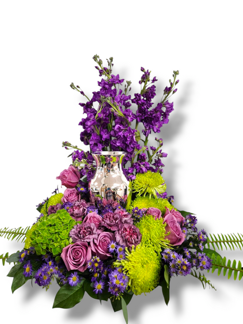 Arrangement pour urne – Jardin du Souvenir :Sho-025