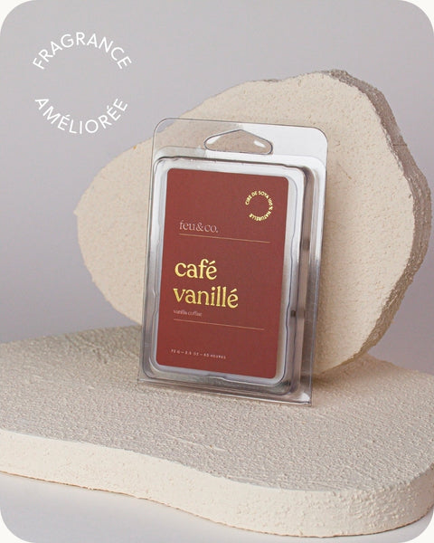 Cubes de cire – Café Vanillé